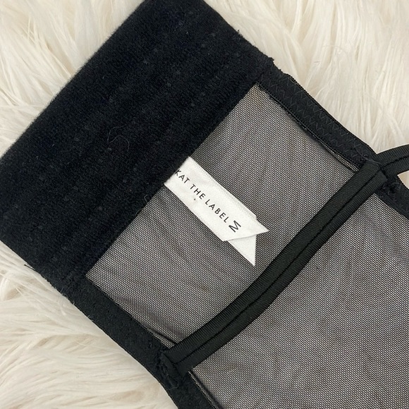 Kat the Label Femme Black Bustier Top - Picture 13 of 16